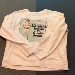 Lucky Brand Tops - Luckybrand Elton John Rocketman crewneck Lucky Brand Tops - Luckybrand Elton John Rocketman crewneck